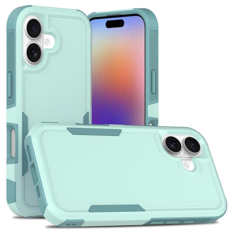 2 in 1 PC + TPU Handyhülle, Für iPhone 17e / 16e, Für iPhone 17 Pro Max, Für iPhone 17 Pro, Für iPhone 17, Für iPhone Air, Für iPhone 16 Pro Max, Für iPhone 16 Pro, Für iPhone 16 Plus