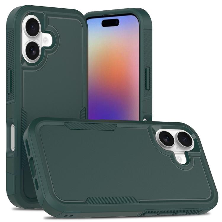 2 in 1 PC + TPU Handyhülle, Für iPhone 17e / 16e, Für iPhone 17 Pro Max, Für iPhone 17 Pro, Für iPhone 17, Für iPhone Air, Für iPhone 16 Pro Max, Für iPhone 16 Pro, Für iPhone 16 Plus