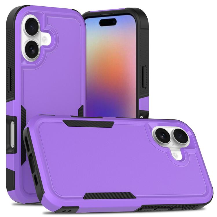 2 in 1 PC + TPU Handyhülle, Für iPhone 17e / 16e, Für iPhone 17 Pro Max, Für iPhone 17 Pro, Für iPhone 17, Für iPhone Air, Für iPhone 16 Pro Max, Für iPhone 16 Pro, Für iPhone 16 Plus