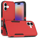 2 in 1 PC + TPU Handyhülle, Für iPhone 17e / 16e, Für iPhone 17 Pro Max, Für iPhone 17 Pro, Für iPhone 17, Für iPhone Air, Für iPhone 16 Pro Max, Für iPhone 16 Pro, Für iPhone 16 Plus