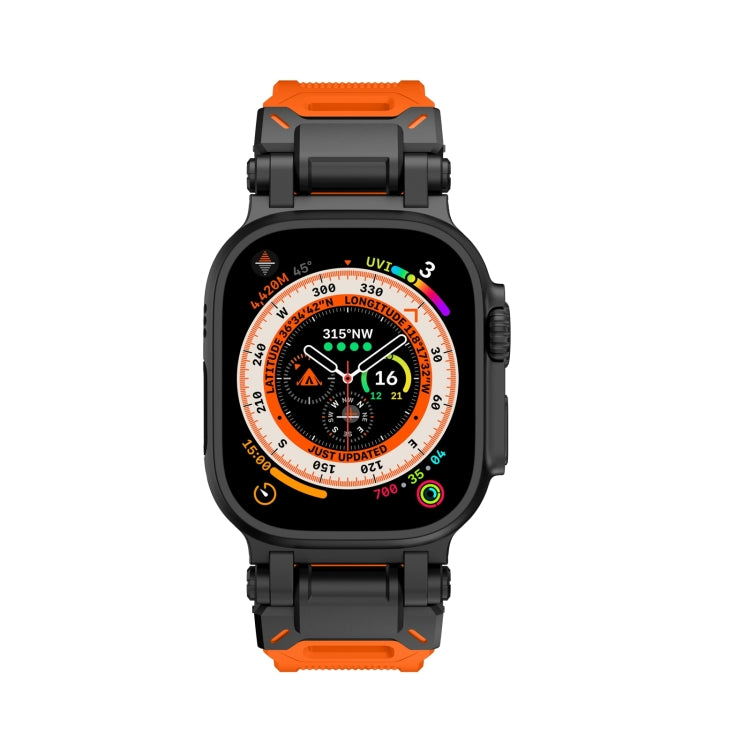 Explorer TPU Watch Band, For Apple Watch Series 6 44mm, For Apple Watch Series 5 44mm, For Apple Watch Series 4 44mm, For Apple Watch Series 3 42mm