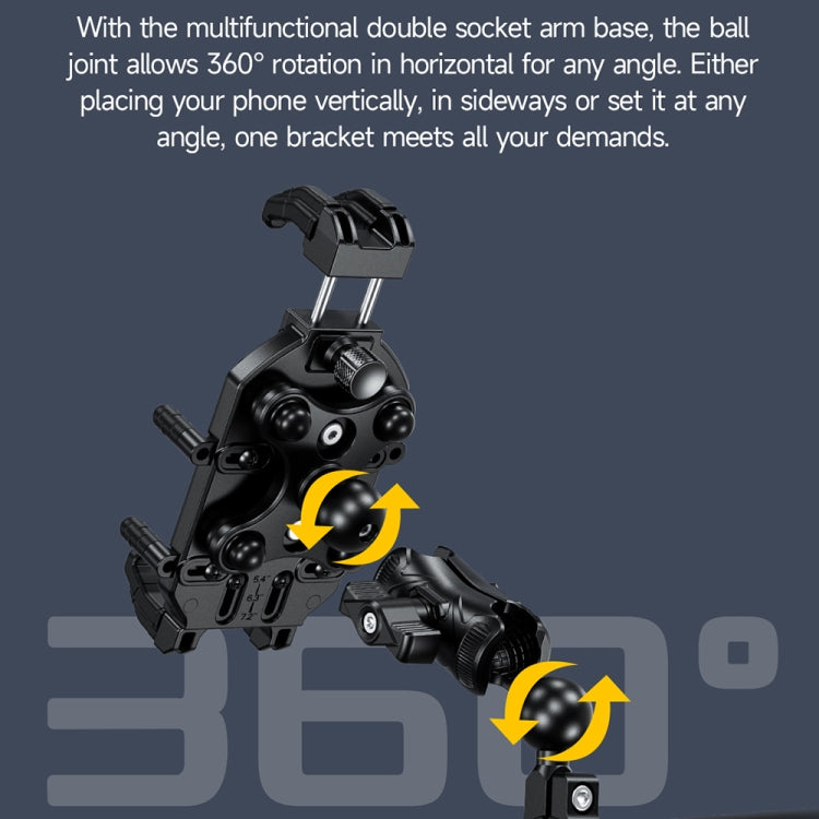 Ulefone Armor Mount Pro AM02 Universeller Fahrradlenker Handyhalter, AM02