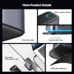 JOYROOM JR-TCM02 6 in 1 65W GaN 4 USB-C & 2 USB-A Mehrfachladegerät, EU-Stecker, UK-Stecker