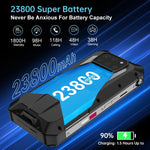 Unihertz Tank 3 Pro 5G / 8849, Projektor, 200-MP-Kamera, Nachtsicht, 23800-mAh-Akku, 6,79 Zoll Android 13 Dimensity 8200 Octa-Core-Prozessor, Netzwerk: 5G, 16 GB + 512 GB