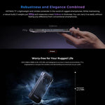 HOTWAV T7 Robustes Smartphone, 6280 mAh, 6,52 Zoll, Android 13, MT8788 Octa-Core-Prozessor, Netzwerk: 4G, OTG, 4 GB + 128 GB