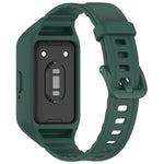 Integriertes TPU-Armband in einfarbiger Farbe, für Samsung Galaxy Fit 3
