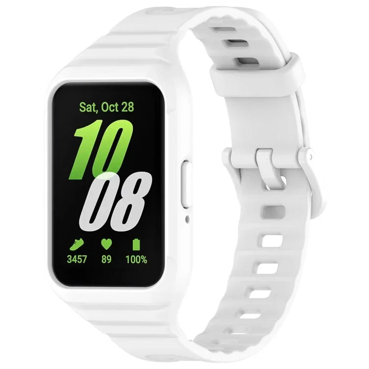 Integriertes TPU-Armband in einfarbiger Farbe, für Samsung Galaxy Fit 3