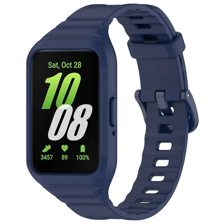 Integriertes TPU-Armband in einfarbiger Farbe, für Samsung Galaxy Fit 3