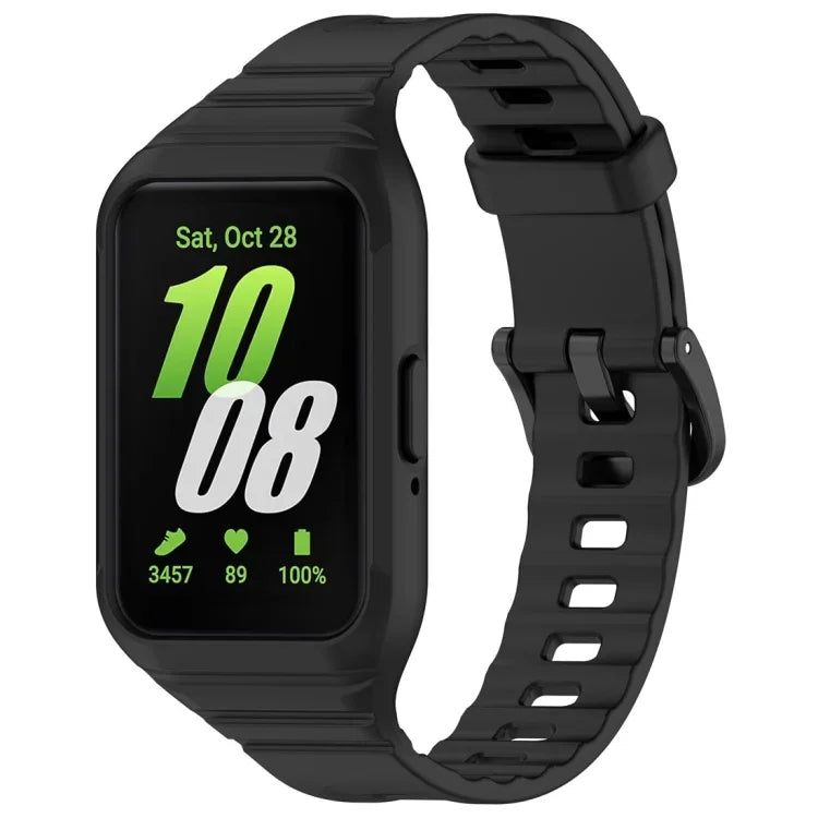 Integriertes TPU-Armband in einfarbiger Farbe, für Samsung Galaxy Fit 3