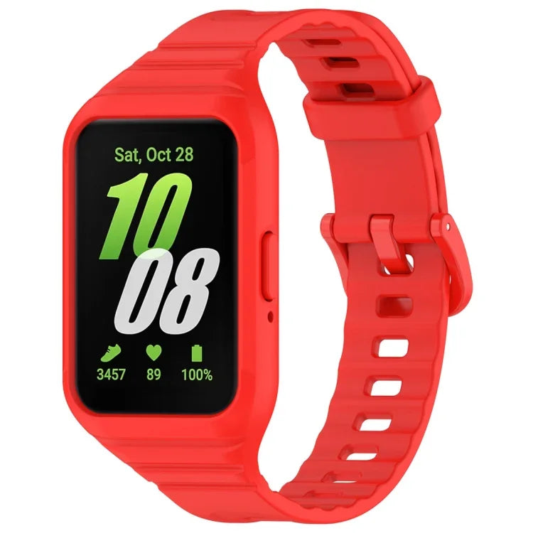 Integriertes TPU-Armband in einfarbiger Farbe, für Samsung Galaxy Fit 3