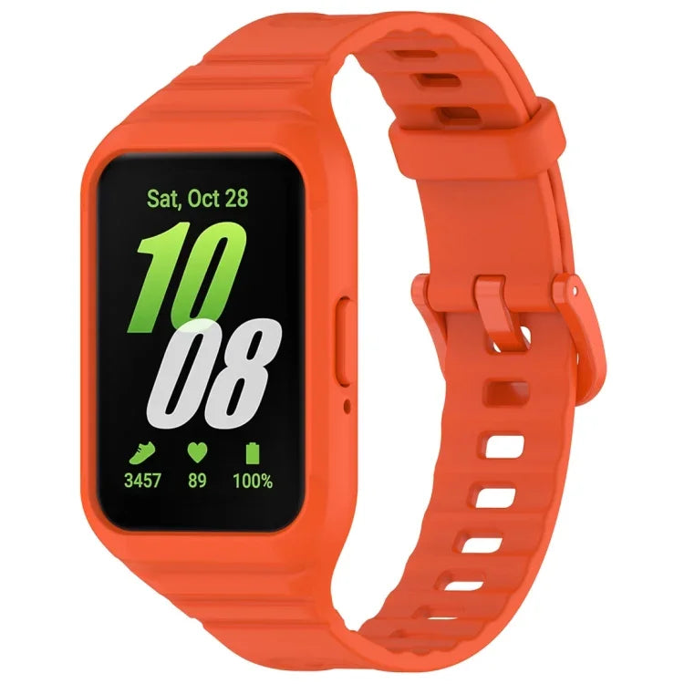Integriertes TPU-Armband in einfarbiger Farbe, für Samsung Galaxy Fit 3
