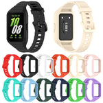 Integriertes TPU-Armband in einfarbiger Farbe, für Samsung Galaxy Fit 3