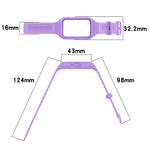 Integriertes TPU-Armband in einfarbiger Farbe, für Samsung Galaxy Fit 3