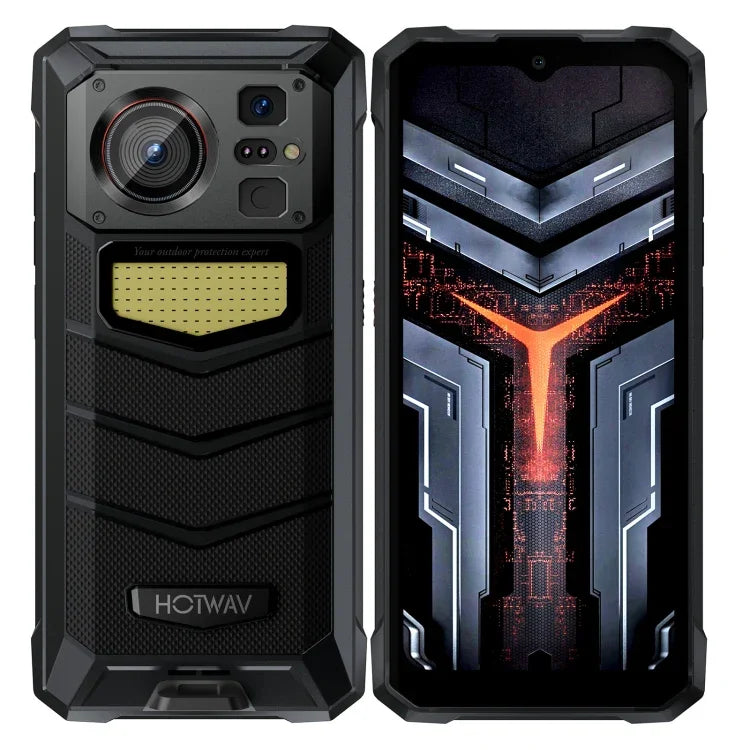 HOTWAV W11 Robustes Smartphone, Nachtsicht, 20800 mAh Akku, 6,6 Zoll, Android 13, MT8788 Octa-Core-Prozessor, Netzwerk: 4G, OTG, Anrufaufzeichnung, 6 GB + 256 GB Speicher