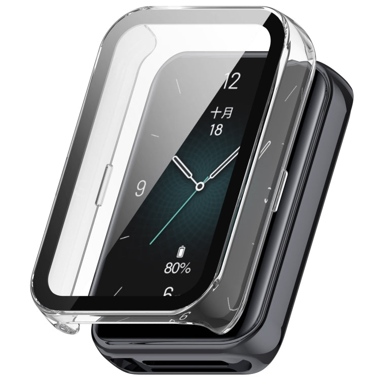 PC + Tempered Film Integrated Watch Protective Case, For Honor Band 9