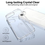Kratzfeste Acryl TPU Handyhülle, Für iPhone 17e / 16e, Für iPhone 17 Pro Max, Für iPhone 17 Pro, Für iPhone 17, Für iPhone Air, Für iPhone 16 Pro Max, Für iPhone 16 Pro, Für iPhone 16 Plus, Für iPhone 16