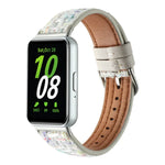 Uhrenarmband aus Wollleder, für Samsung Galaxy Fit 3