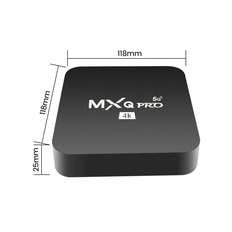 MXQ Pro RK3228A Quad-Core CPU 4K HD Netzwerk Set-Top-Box, 2GB+16GB