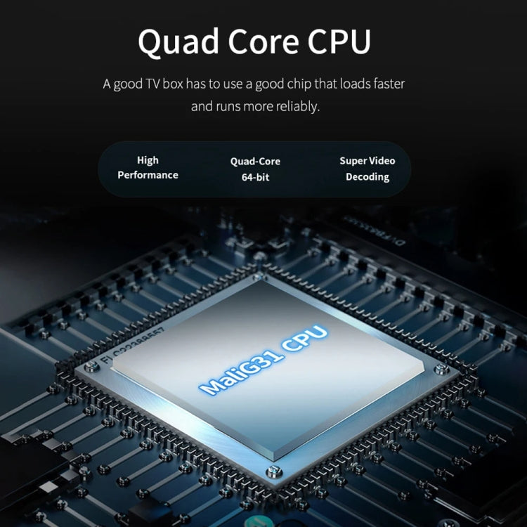 MXQ Pro RK3228A Quad-Core CPU 4K HD Netzwerk Set-Top-Box, 2GB+16GB