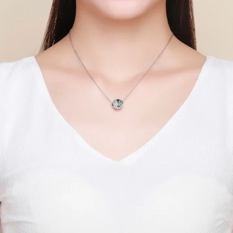 Anhänger aus 925er Sterlingsilber mit Vigor-Kaktusperlen zum Selbermachen von Armbändern und Halsketten