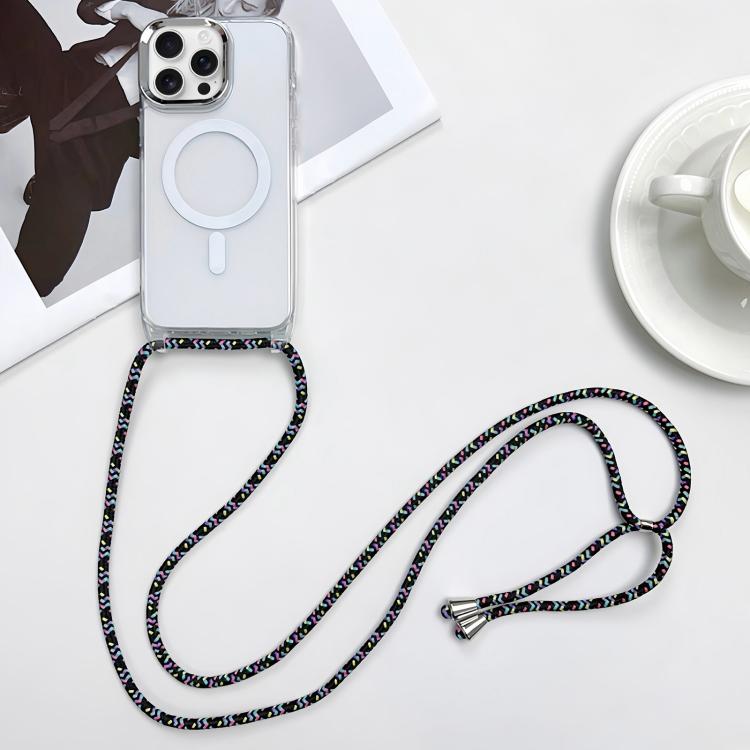 MagSafe Magnetic PC + TPU Phone Case with Lanyard, For iPhone Air, For iPhone 16 Pro Max, For iPhone 16 Pro, For iPhone 16 Plus