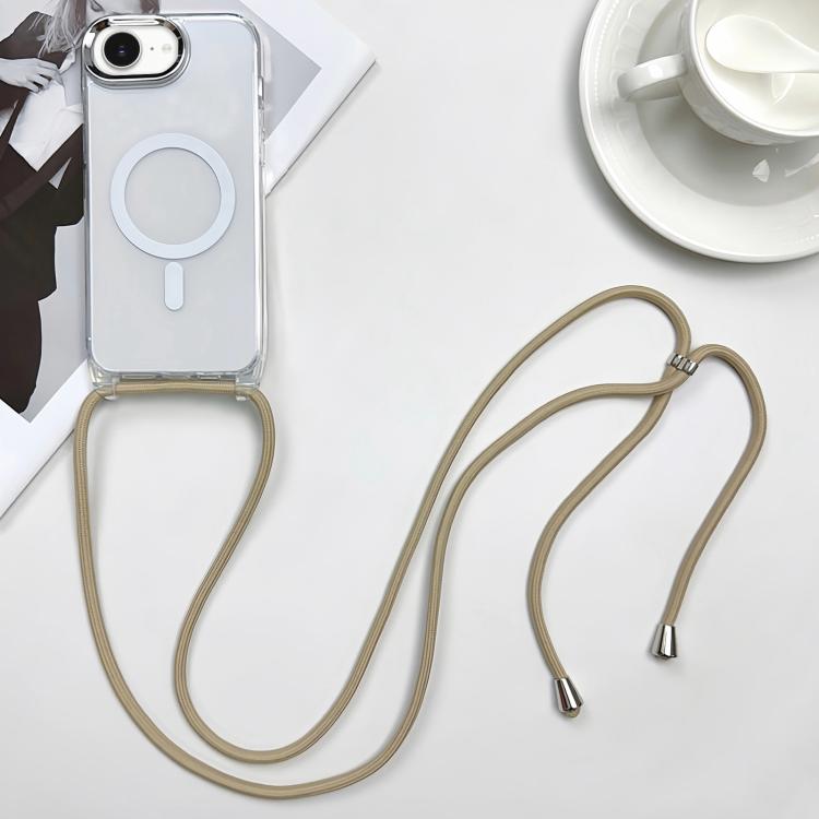 MagSafe Magnetic PC + TPU Phone Case with Lanyard, For iPhone 17e / 16e, For iPhone 17 Pro Max, For iPhone 17 Pro, For iPhone 17