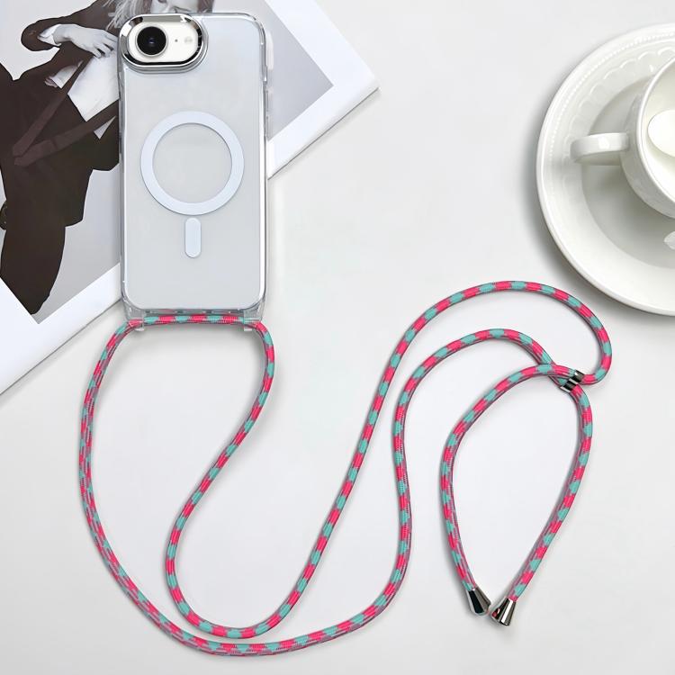 MagSafe Magnetic PC + TPU Phone Case with Lanyard, For iPhone 17e / 16e, For iPhone 17 Pro Max, For iPhone 17 Pro, For iPhone 17