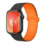 I-förmiges magnetisches Silikon-Uhrenarmband, für Apple Watch SE 2023 44mm, für Apple Watch SE 2023 40mm, für Apple Watch Ultra 2 49mm