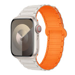 I-förmiges magnetisches Silikon-Uhrenarmband, für Apple Watch SE 2023 44mm, für Apple Watch SE 2023 40mm, für Apple Watch Ultra 2 49mm