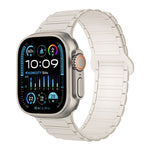 I-förmiges magnetisches Silikon-Uhrenarmband, für Apple Watch SE 2023 44mm, für Apple Watch SE 2023 40mm, für Apple Watch Ultra 2 49mm