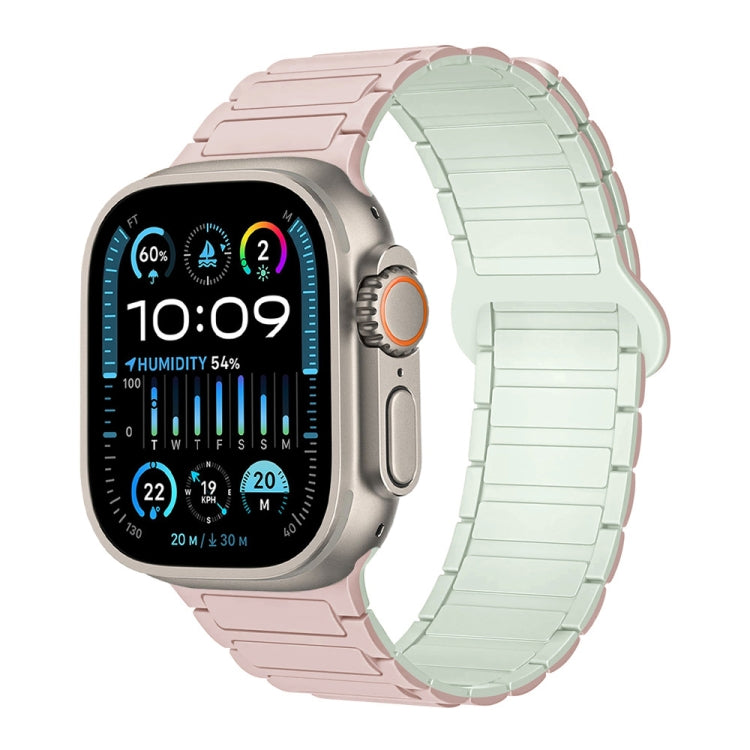 I-förmiges magnetisches Silikon-Uhrenarmband, für Apple Watch SE 2023 44mm, für Apple Watch SE 2023 40mm, für Apple Watch Ultra 2 49mm