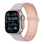 I-förmiges magnetisches Silikon-Uhrenarmband, für Apple Watch SE 2023 44mm, für Apple Watch SE 2023 40mm, für Apple Watch Ultra 2 49mm