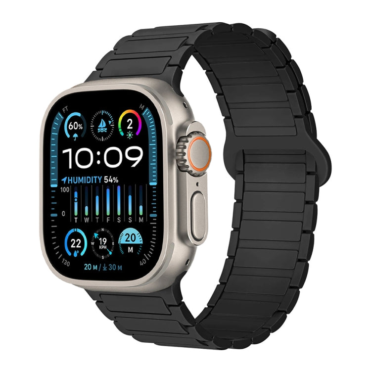 I-förmiges magnetisches Silikon-Uhrenarmband, für Apple Watch SE 2023 44mm, für Apple Watch SE 2023 40mm, für Apple Watch Ultra 2 49mm