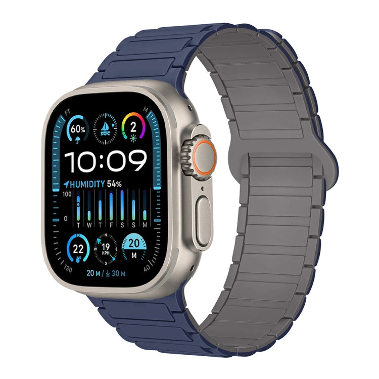 I-förmiges magnetisches Silikon-Uhrenarmband, für Apple Watch SE 2023 44mm, für Apple Watch SE 2023 40mm, für Apple Watch Ultra 2 49mm