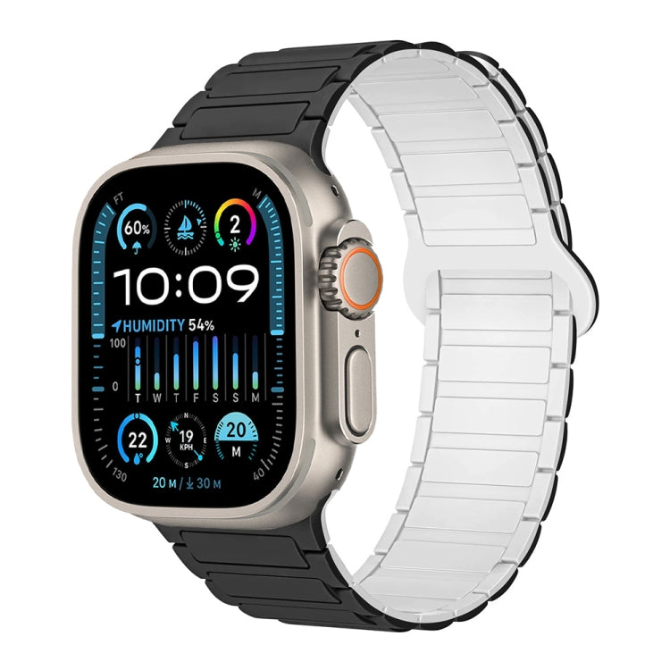 I-förmiges magnetisches Silikon-Uhrenarmband, für Apple Watch SE 2023 44mm, für Apple Watch SE 2023 40mm, für Apple Watch Ultra 2 49mm