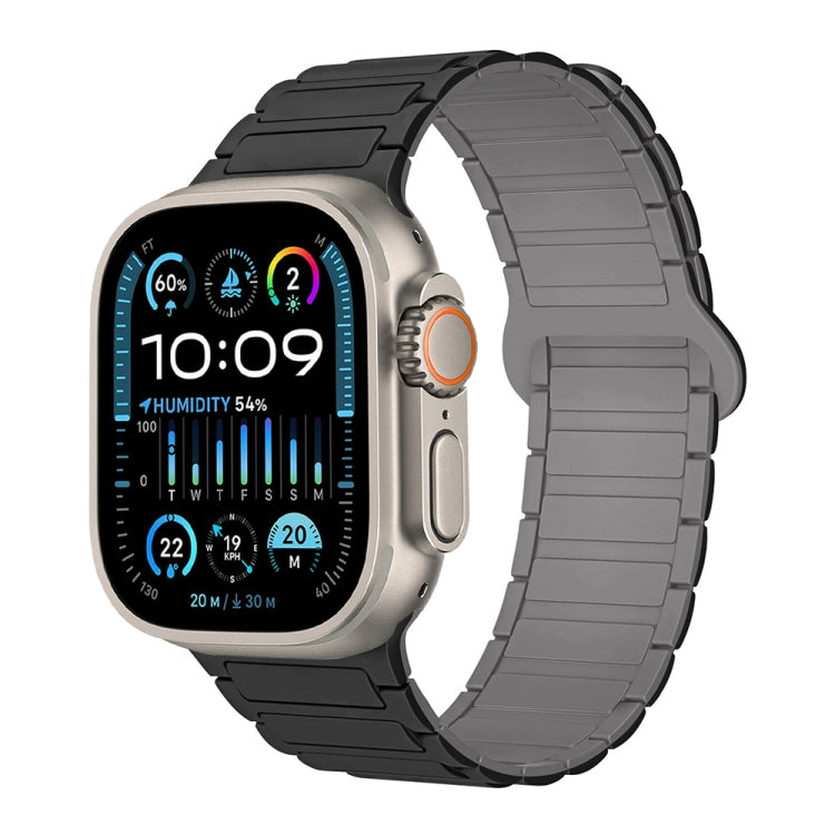 I-förmiges magnetisches Silikon-Uhrenarmband, für Apple Watch SE 2023 44mm, für Apple Watch SE 2023 40mm, für Apple Watch Ultra 2 49mm