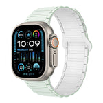 I-förmiges magnetisches Silikon-Uhrenarmband, für Apple Watch SE 2023 44mm, für Apple Watch SE 2023 40mm, für Apple Watch Ultra 2 49mm