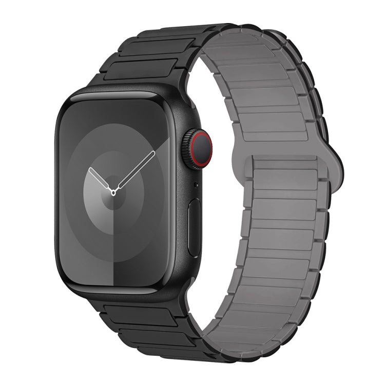 I-förmiges magnetisches Silikon-Uhrenarmband, für Apple Watch Series 9 45mm, für Apple Watch Series 9 41mm, für Apple Watch Ultra 49mm
