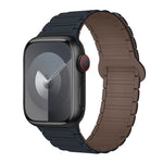 I-förmiges magnetisches Silikon-Uhrenarmband, für Apple Watch Series 9 45mm, für Apple Watch Series 9 41mm, für Apple Watch Ultra 49mm
