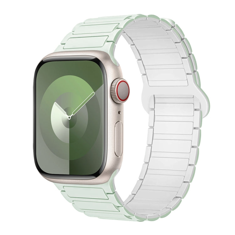 I-förmiges magnetisches Silikon-Uhrenarmband, für Apple Watch Series 9 45mm, für Apple Watch Series 9 41mm, für Apple Watch Ultra 49mm
