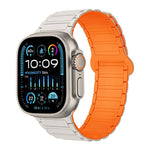 I-förmiges magnetisches Silikon-Uhrenarmband, für Apple Watch Series 9 45mm, für Apple Watch Series 9 41mm, für Apple Watch Ultra 49mm