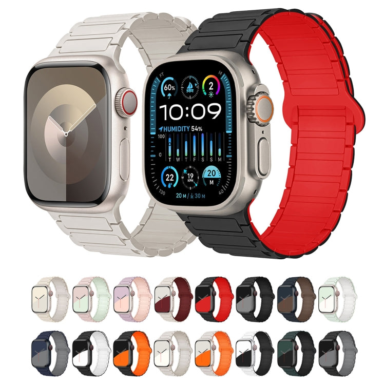 I-förmiges magnetisches Silikon-Uhrenarmband, für Apple Watch SE 2023 44mm, für Apple Watch SE 2023 40mm, für Apple Watch Ultra 2 49mm