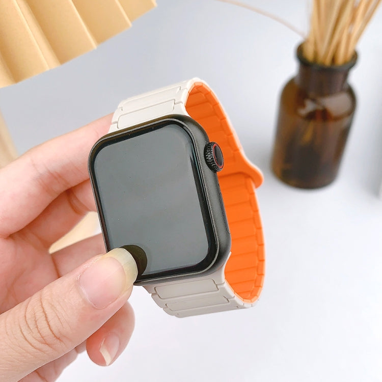 I-förmiges magnetisches Silikon-Uhrenarmband, für Apple Watch Series 9 45mm, für Apple Watch Series 9 41mm, für Apple Watch Ultra 49mm