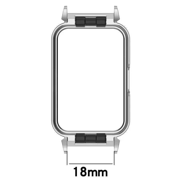 Schutzhülle mit 18-mm-Metallrahmen für Samsung Galaxy Fit 3