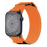 Nylon Hook And Loop Fastener Watch Band, For Apple Watch Series 10 46mm, For Apple Watch Series 10 42mm, For Apple Watch SE 2023 44mm, For Apple Watch SE 2023 40mm, For Apple Watch Ultra 2 49mm, For Apple Watch Series 9 45mm, For Apple Watch Series 9 4...