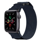 Nylon Klettverschluss Uhrenarmband, Für Apple Watch Series 5 44mm, Für Apple Watch Series 5 40mm, Für Apple Watch Series 4 44mm, Für Apple Watch Series 4 40mm, Für Apple Watch Series 3 38mm, Für Apple Watch Series 3 42mm