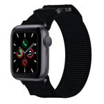 Nylon Klettverschluss Uhrenarmband, Für Apple Watch Series 5 44mm, Für Apple Watch Series 5 40mm, Für Apple Watch Series 4 44mm, Für Apple Watch Series 4 40mm, Für Apple Watch Series 3 38mm, Für Apple Watch Series 3 42mm