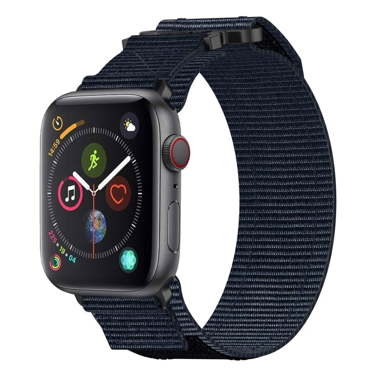 Nylon Klettverschluss Uhrenarmband, Für Apple Watch Series 5 44mm, Für Apple Watch Series 5 40mm, Für Apple Watch Series 4 44mm, Für Apple Watch Series 4 40mm, Für Apple Watch Series 3 38mm, Für Apple Watch Series 3 42mm