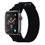 Nylon Klettverschluss Uhrenarmband, Für Apple Watch Series 5 44mm, Für Apple Watch Series 5 40mm, Für Apple Watch Series 4 44mm, Für Apple Watch Series 4 40mm, Für Apple Watch Series 3 38mm, Für Apple Watch Series 3 42mm
