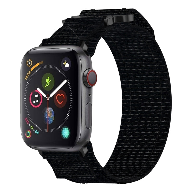 Nylon Klettverschluss Uhrenarmband, Für Apple Watch Series 5 44mm, Für Apple Watch Series 5 40mm, Für Apple Watch Series 4 44mm, Für Apple Watch Series 4 40mm, Für Apple Watch Series 3 38mm, Für Apple Watch Series 3 42mm
